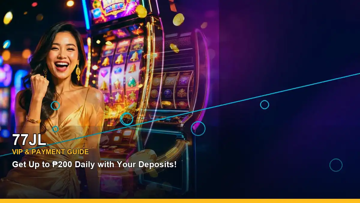 77JL mobile casino interface with a high-energy layout for Philippine players