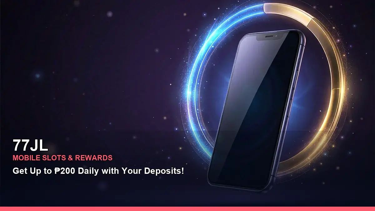 77JL mobile casino access with a bright, energetic layout designed for Philippine players aged 21 and above